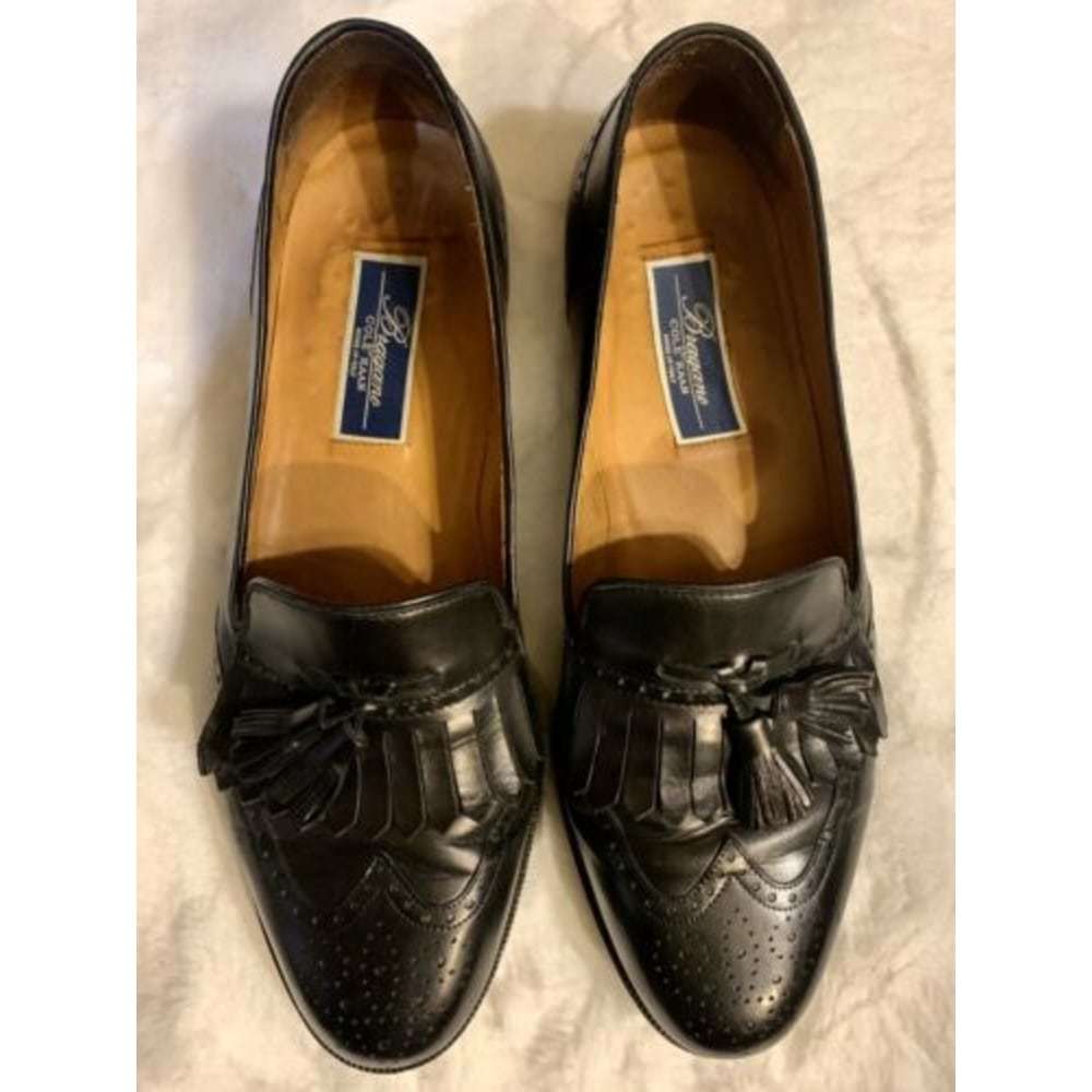 Cole Haan Men's Black Tassel Wingtip Loafers 11.5